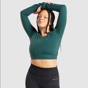Whitney Simmons long sleeve crop top - Amazon